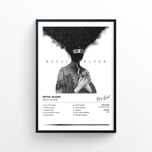 Royal Blood - Royal Blood Framed Poster Print | Polaroid Style | Album Cover Artwork