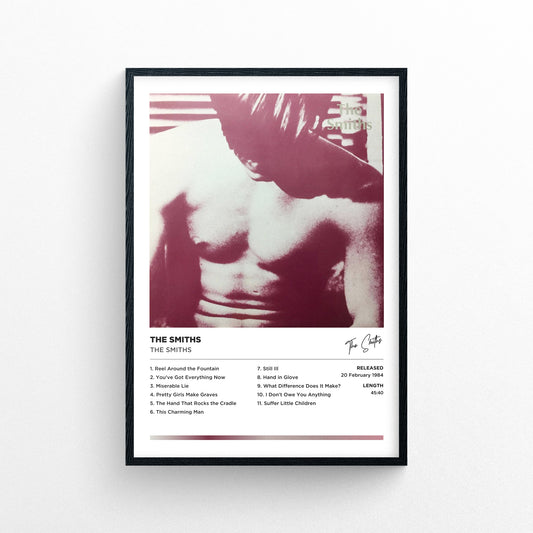 The Smiths - The Smiths Framed Poster Print | Polaroid Style | Album Cover Artwork