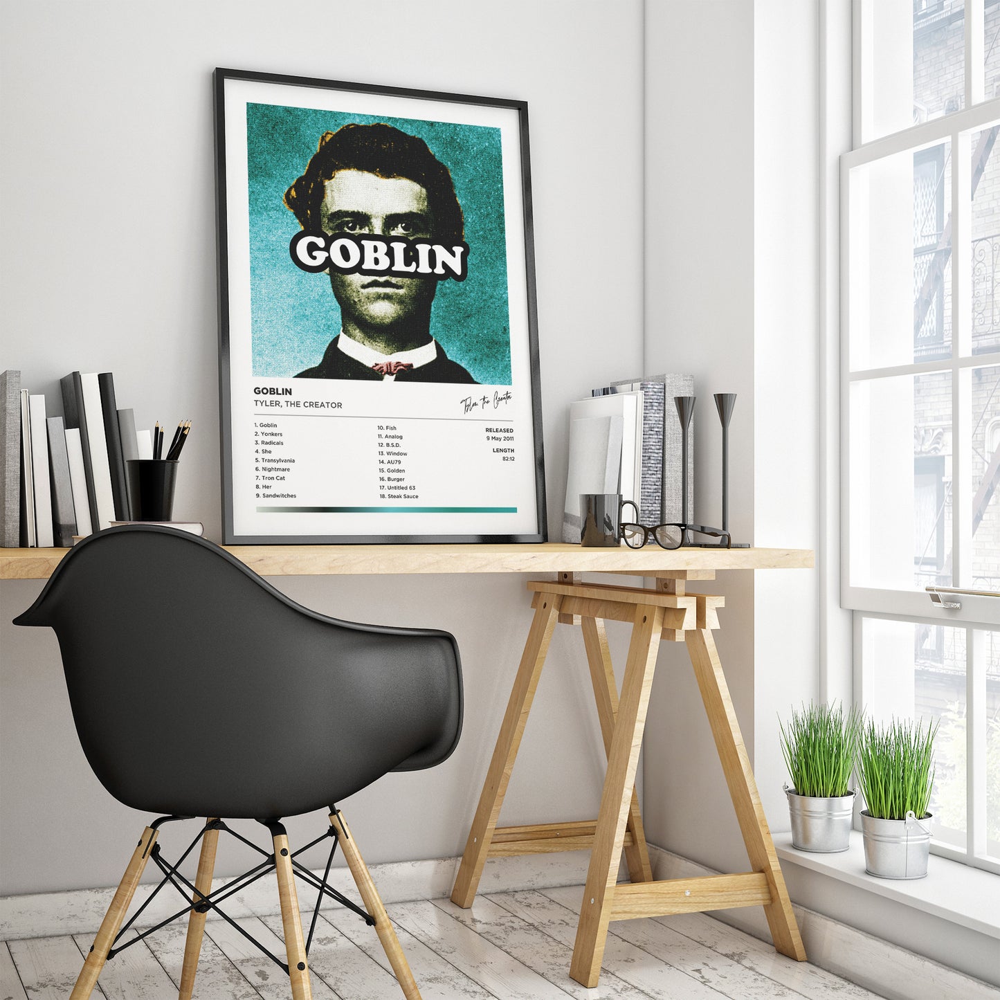 Tyler The Creator - Goblin Alternative Cover Framed Poster Print | Polaroid Style | Album Cover Artwork