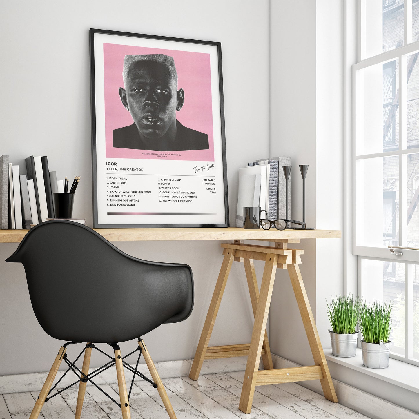 Tyler The Creator - Igor Framed Poster Print | Polaroid Style | Album Cover Artwork